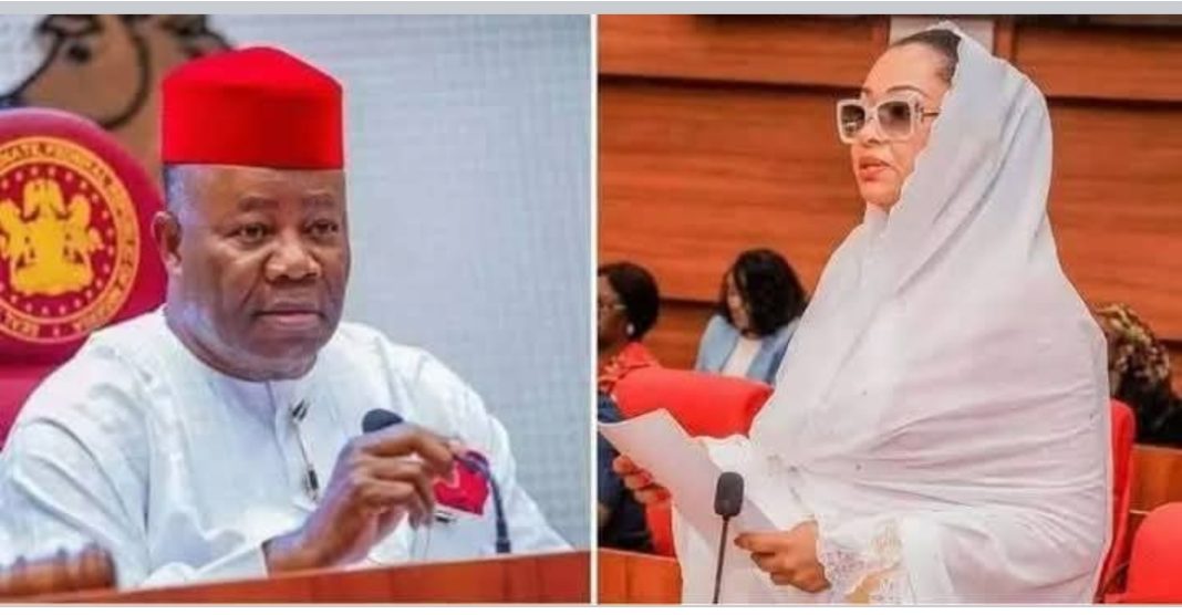 Senate steps down Natasha Akpoti petition against Akpabio, citing standing rules