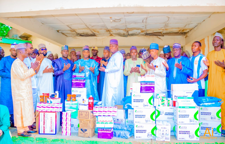 State Commissioner of Health Dr Faruk Umar Abubakar Wurno dismayed local Berbers perform insicion