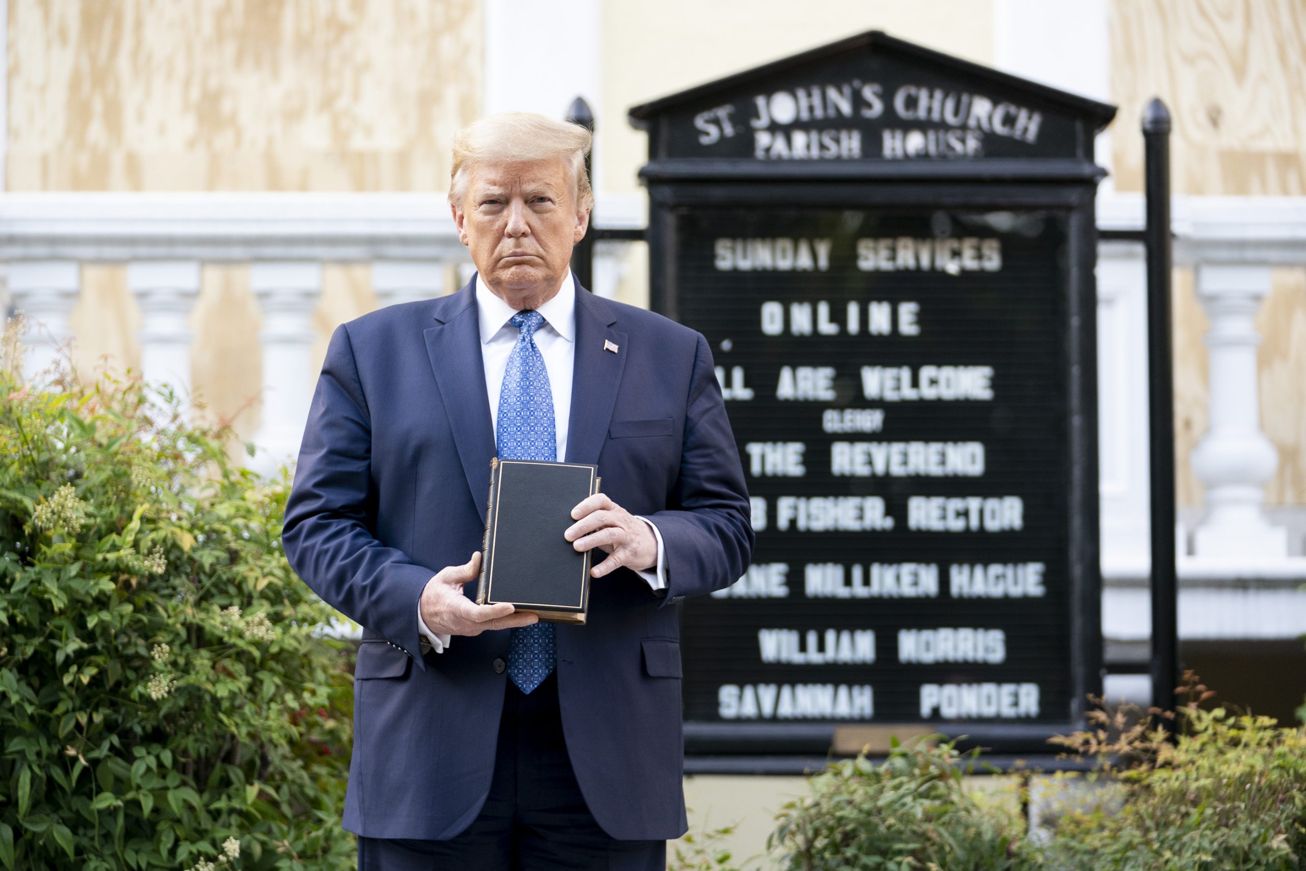 Altercation, reactions as Rev Dikwa petition to Trump over Christians killings