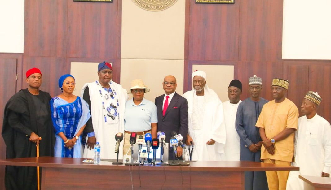 Wike Inaugurates new Board of IBB Golf Club