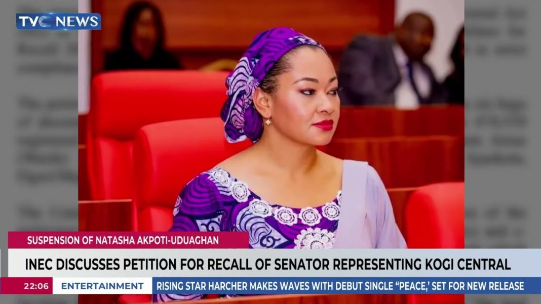INEC Collapses Plans to RecallSenator Natasha in Kogi