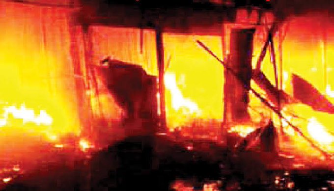 Man Sets Family on Fire Over Alleged Infidelity in Abia, Daughter Dies