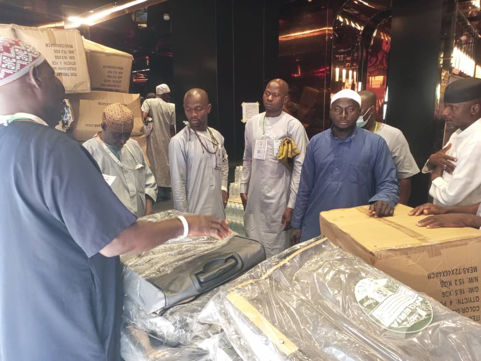 FCT MPWB Commence Distribution Of Luggage Bags To Pilgrims Ahead Of Return