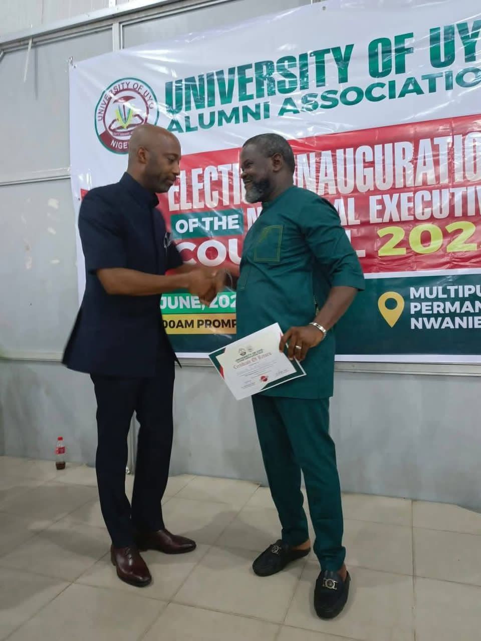 Luke Bows Out as Uni-Uyo Alumni Association Elects New President