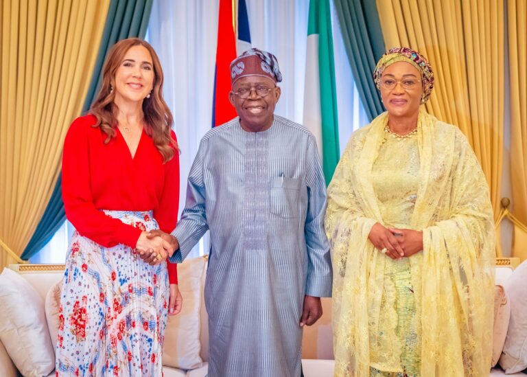 Tinubu Hosts Denmark’s Queen Mary, Seeks Stronger Ties in Education, Agriculture, and Investment
