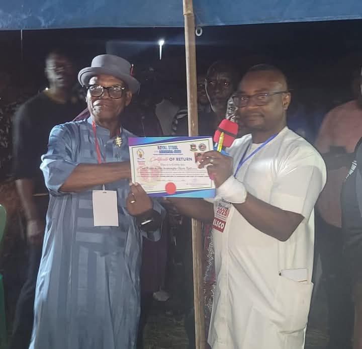 Chief Pastor Reid Aladei Elected as New Amananaowei of Agbere Community