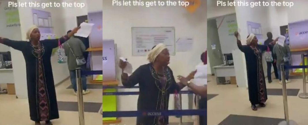 They Stole ₦600k!” — Woman’s Outburst in Bank Goes Viral