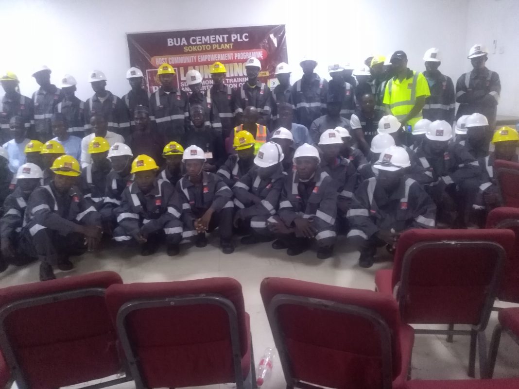 SOKOTO – BUA Cement Trains 60 Youths on Heavy-Duty Machinery Operation