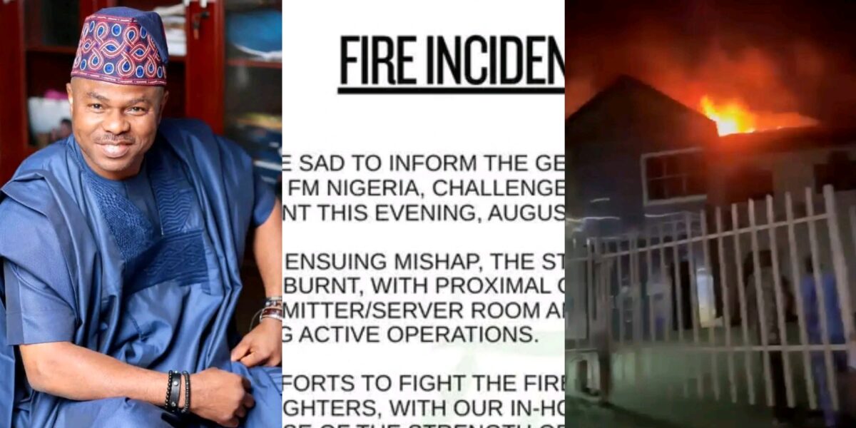 Fire Guts Yinka Ayefele’s Radio Stations in Ibadan