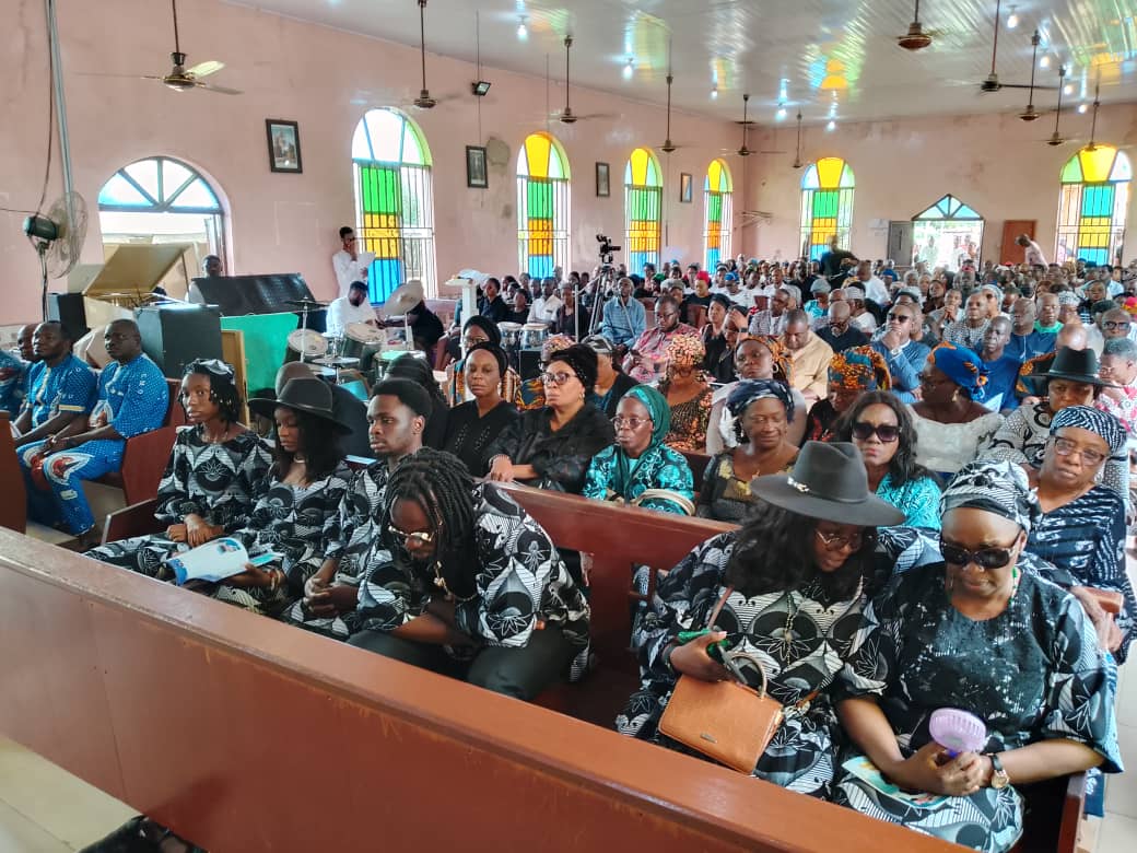 Tribune Abuja Bureau Chief, Dr. Leon Usigbe, Laid to Rest Amid Cries, Tributes