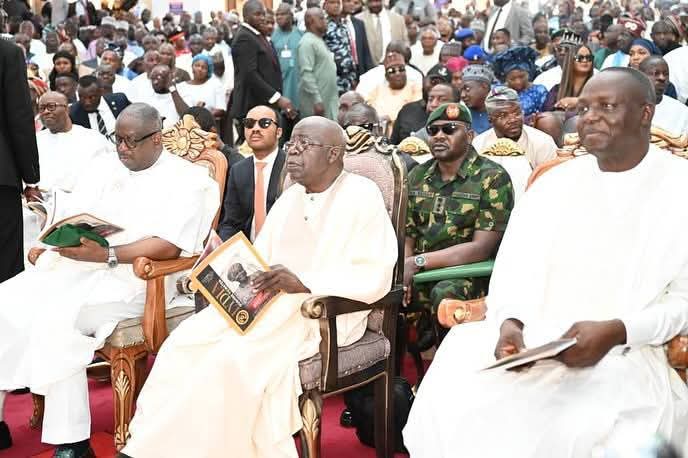 Tinubu, Mutfwang, Akpabio, and Other Dignitaries Honour APC Chairman’s Mother at Jos Funeral