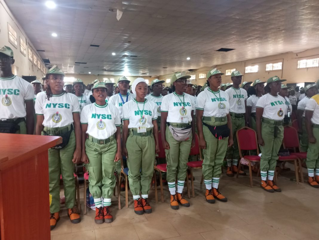 Oborevwori Commends NYSC Members in Delta for Resilience and Dedication