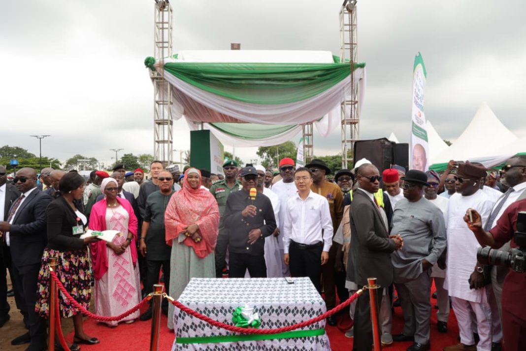 FCT Minister, Flags-off Abuja Light Up Project