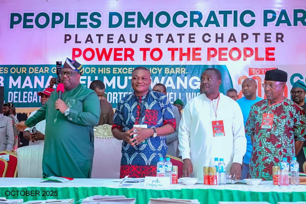 Gov. Mutfwang Says Chief Raymond Dabo’s Election as Plateau Chairman, Sign of Victory in 2027