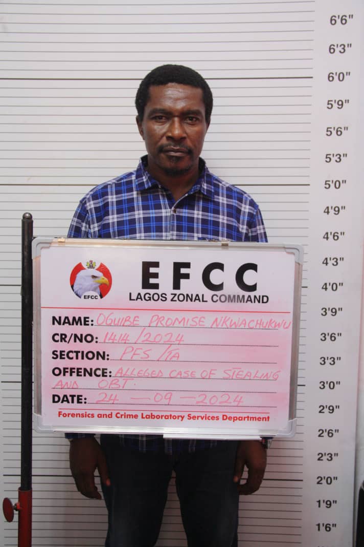 EFCC Arraigns Company Accountant for Alleged N200m Theft in Lagos