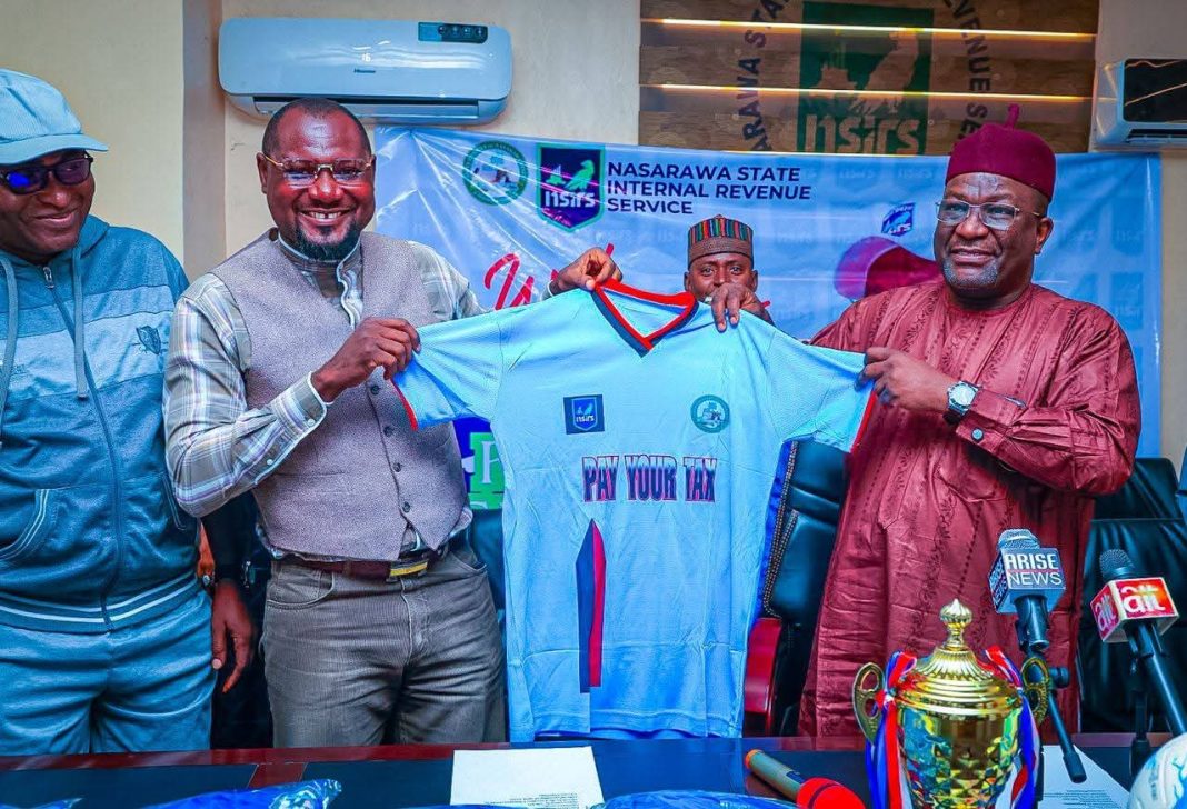 Nasarawa Revenue Board Unveils Jerseys, Announces Novelty Match with SWAN to Launch 2025 End-of-Year Activities