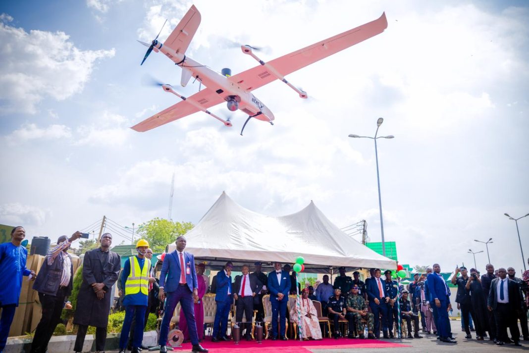 Gov Mbah Launches Hi-tech Drones, Equipment, Patrol Vans to Boost Security