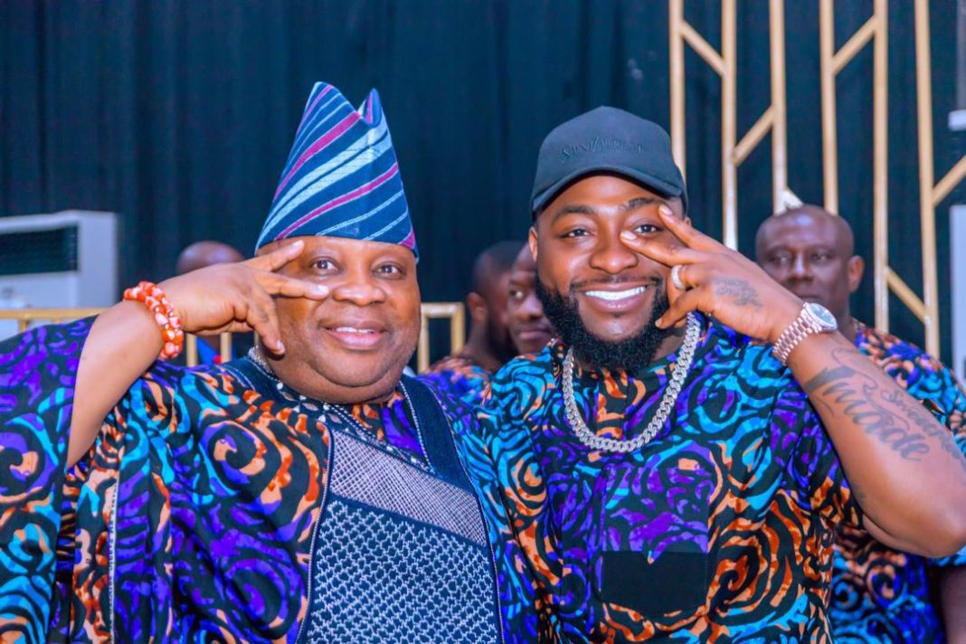 Davido Reacts as Osun Governor Ademola Adeleke Dumps PDP