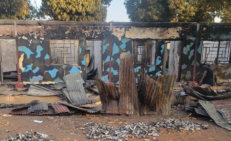 AIG Zone 4 Inspects Burnt Police Mobile Force Base in Makurdi, Orders Probe