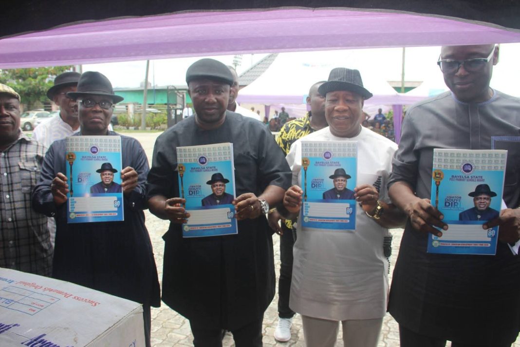 225 Bayelsa Public Schools Receive Science Laboratory Equipment, Drawing Desks