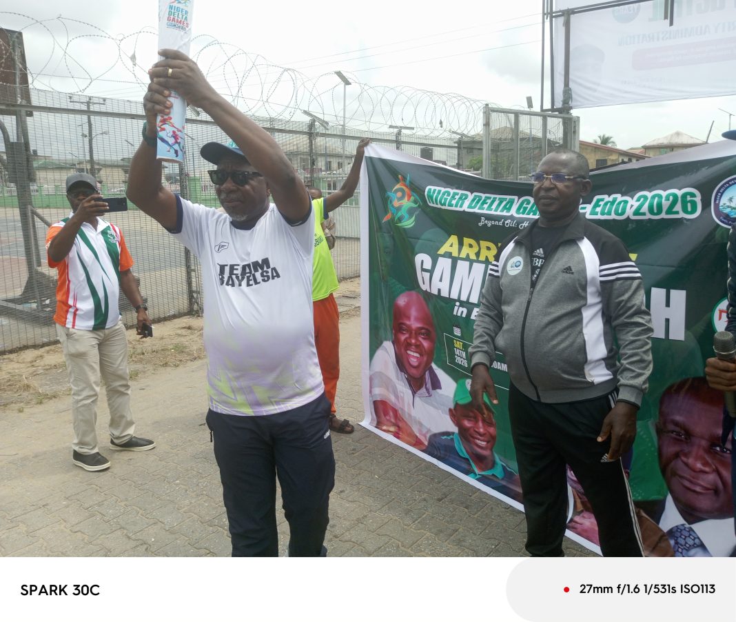 Bayelsa Welcomes Unity Torch Ahead of 2nd Niger Delta Games