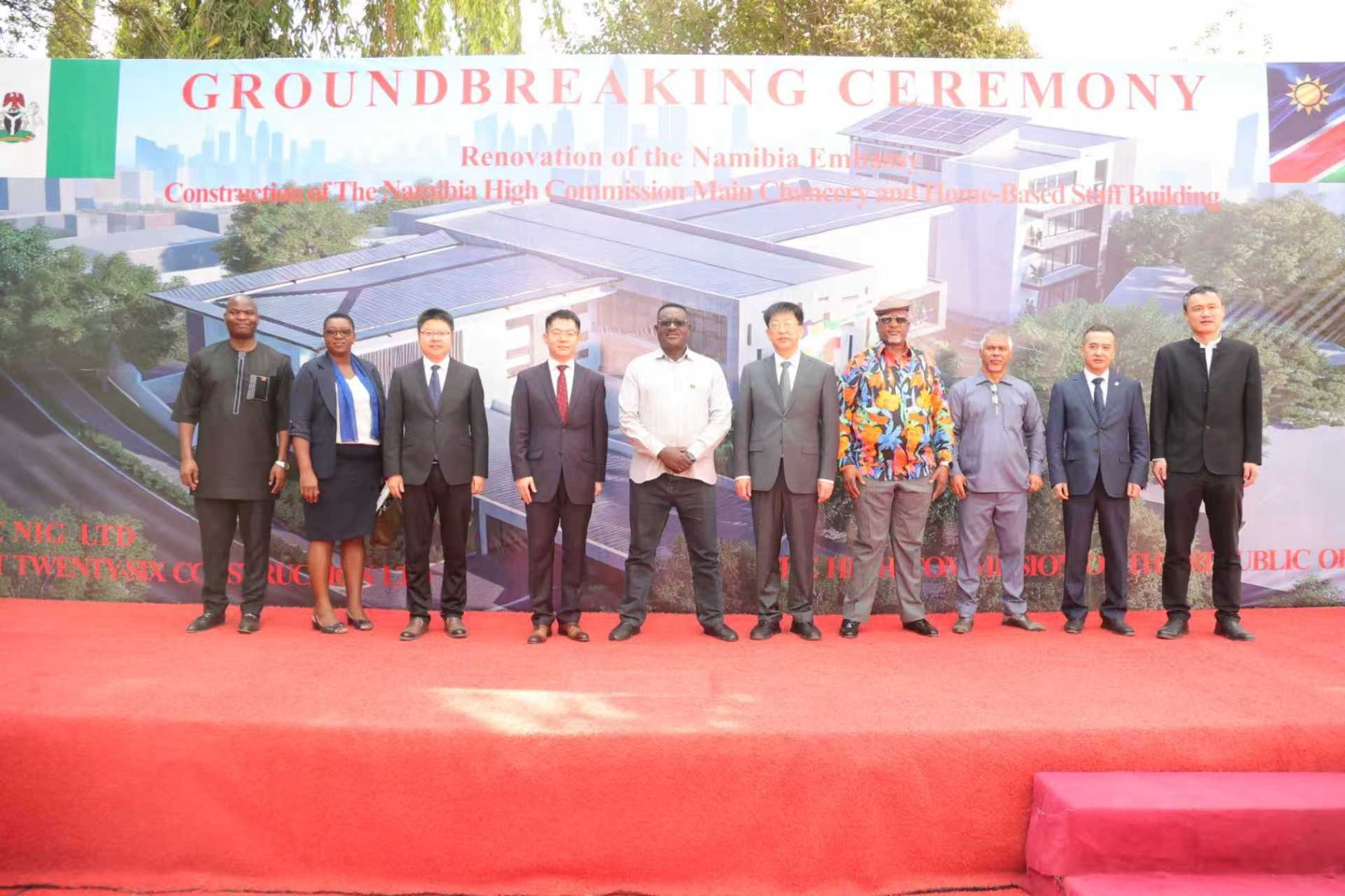 CCECC to Renovate and Construct Namibian High Commission and Home-Based Staff Building in Abuja