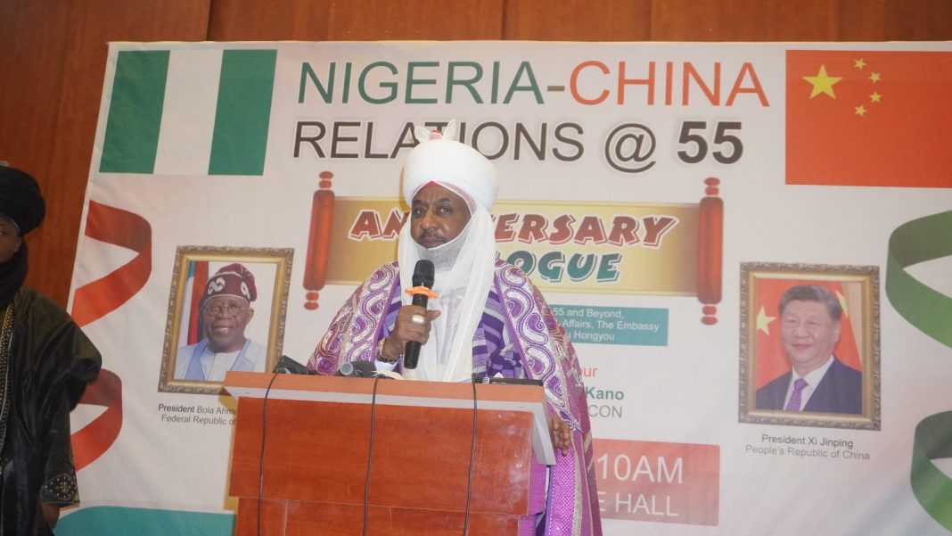 Emir Sanusi Advocates New Economic Strategy in Nigeria–China Partnership