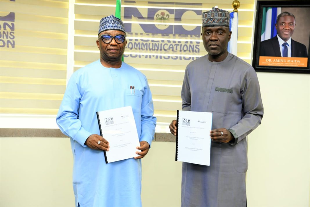NCC, NDPC Sign MoU to Strengthen Data Protection in Nigeria’s Telecom Sector