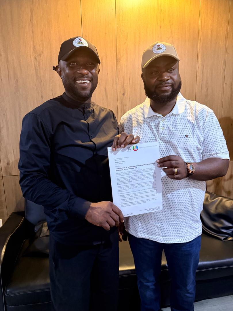 BREAKING:Onireti Appointed Director-General of City Boy Movement in Oyo State