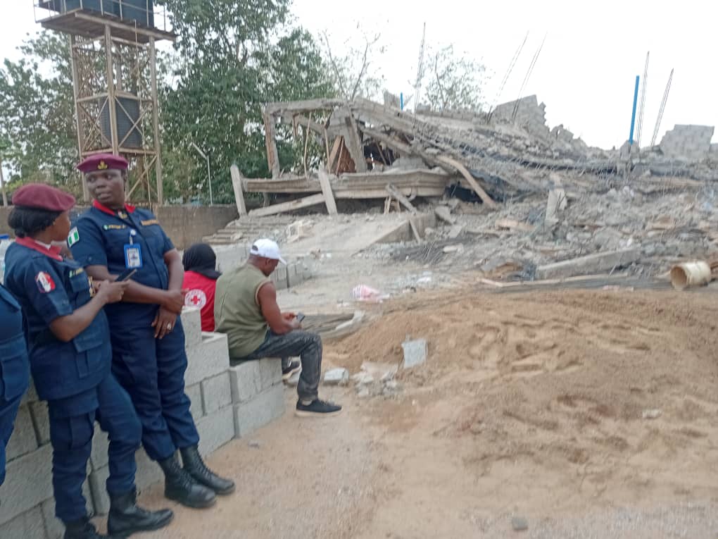 Jikwoyi Building Collapse Leaves One Traped, 8 Victims Hospitalised in Abuja